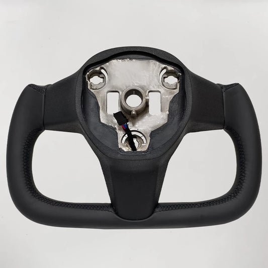 Volante Tesla Model 3 / Model Y - Nappa Negro Calefactado