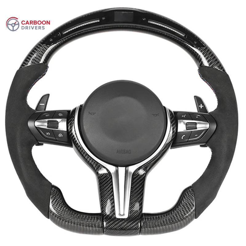 High Quality LED Carbon Fiber Steering Wheel for BMW