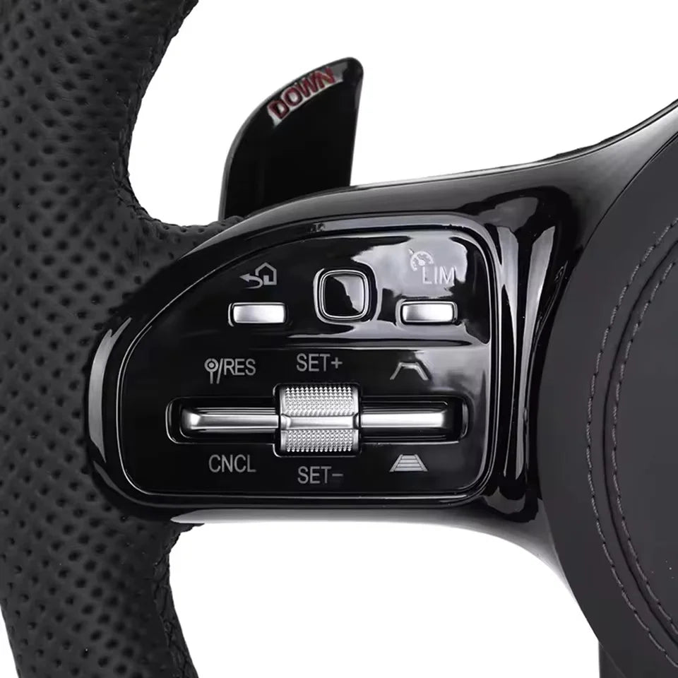 Car Leather Steering Wheel for Mercedes Benz S Class W221 W222 S222 X156 W246 C217 W205 X117 C117 CLA45 G63 E63 AMG