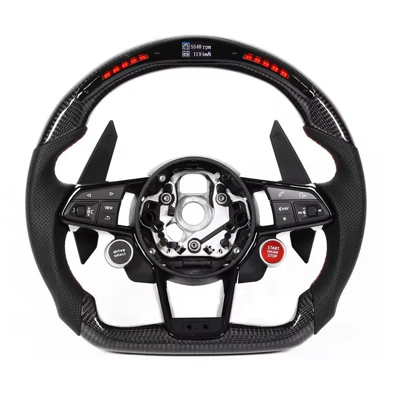 Audi LED carbon fiber steering wheel