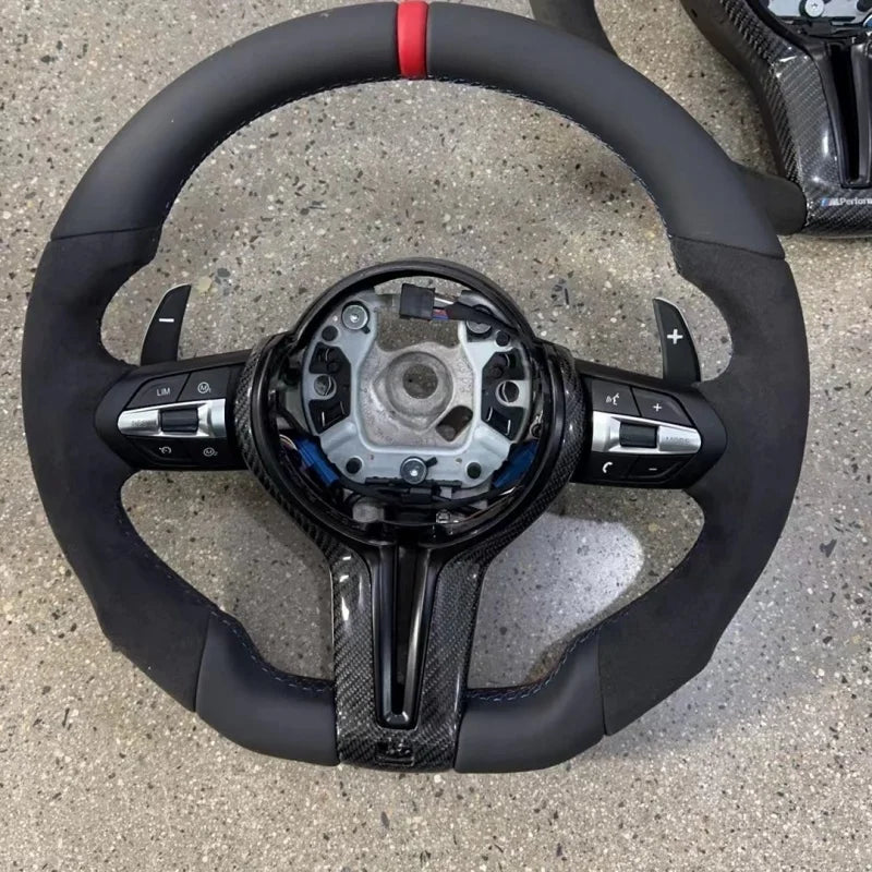 Custom Steering Wheel for BMW 1 3 5 7 Series X5 F15 E70 X6 F16 E71...