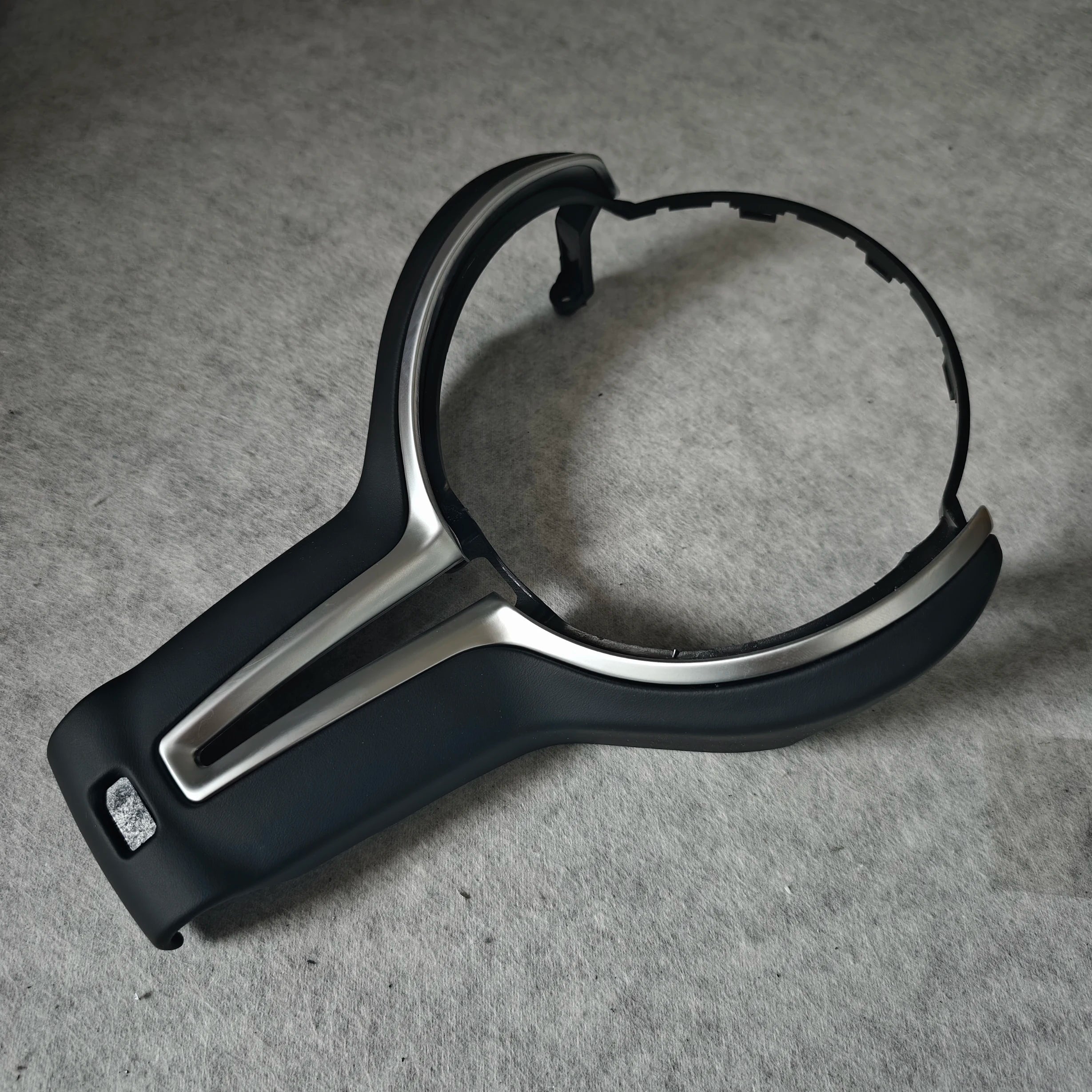 BMW Design Style Sports M Series Carbon Fiber Steering Wheel Trim