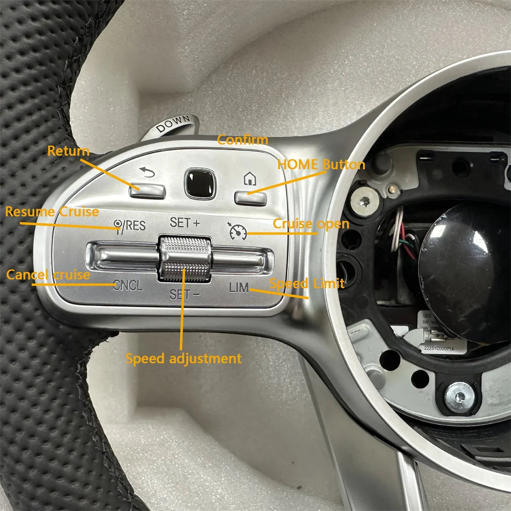 Carbon Fiber Steering Wheel for Mercedes-Benz AESC Class