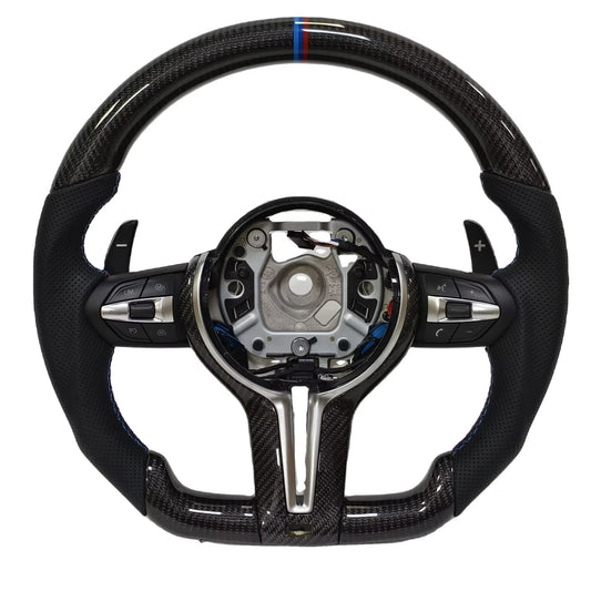 BMW F / E Series Steering Wheel - Custom Carbon