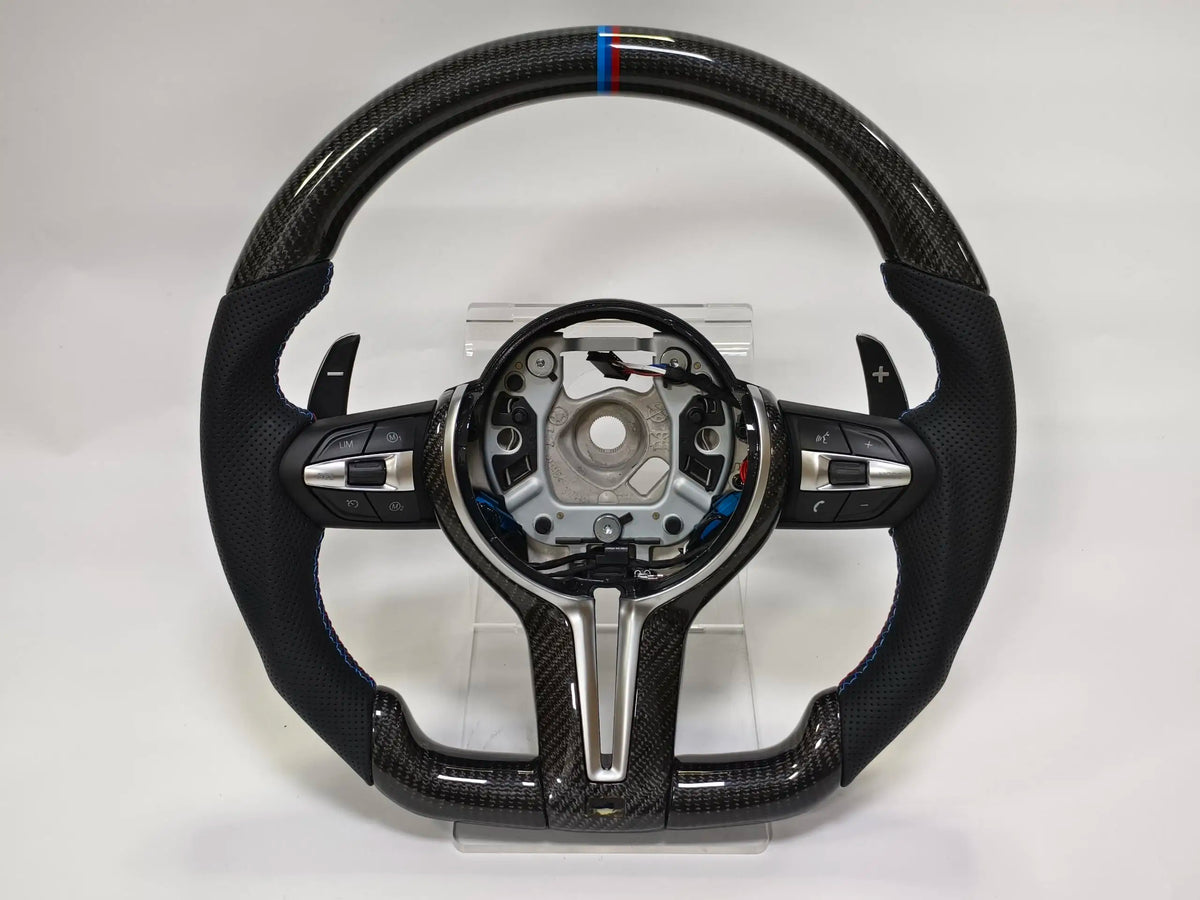 BMW F / E Series Steering Wheel - Carbon Finish
