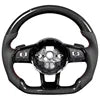Leather and Carbon Fiber Steering Wheel for Volkswagen VW GTI Polo CC Golf 7 R Passat MK6 GTD MK7 MK5