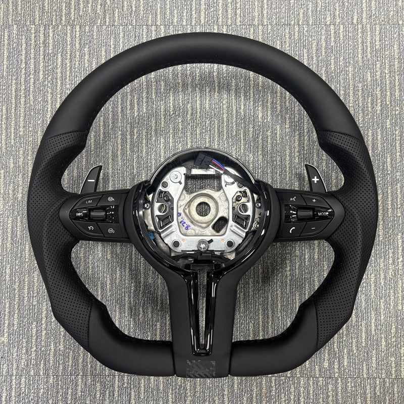 Car Leather Steering Wheel for BMW M3 M4 M5 M6 F30 F10 F15 F36 F01 F20 F22 F25 F31 F32 E70 E71 E90 E91 E92 X1 X2 X3 X4 X5 X6
