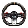 Custom Carbon Fiber Leather Steering Wheel for Mercedes Benz New CLS GLE W213 W238 W205 W222 W463 W167 G63 C Class C63 Sport