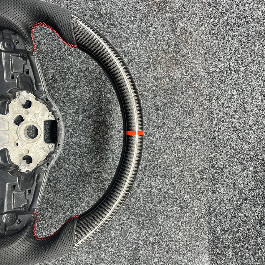 VW Golf 5/6/7 GTI / Passat CC Steering Wheel - Leather and Carbon