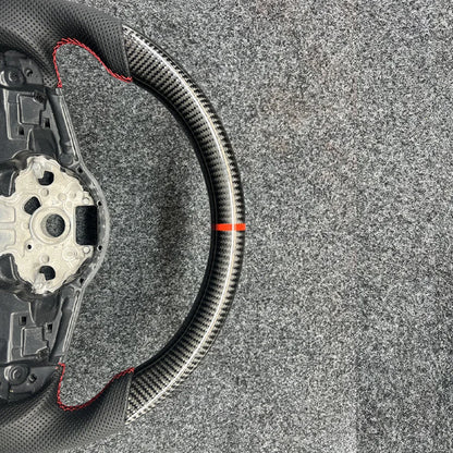 VW Golf 5/6/7 GTI / Passat CC Steering Wheel - Leather and Carbon