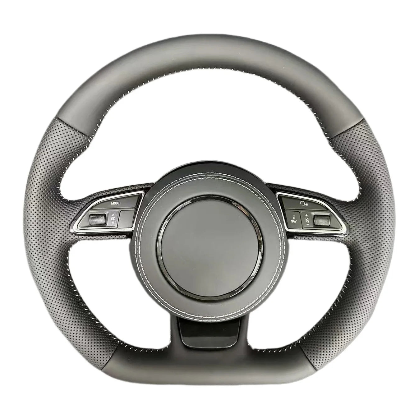 Car leather steering wheel for Audi