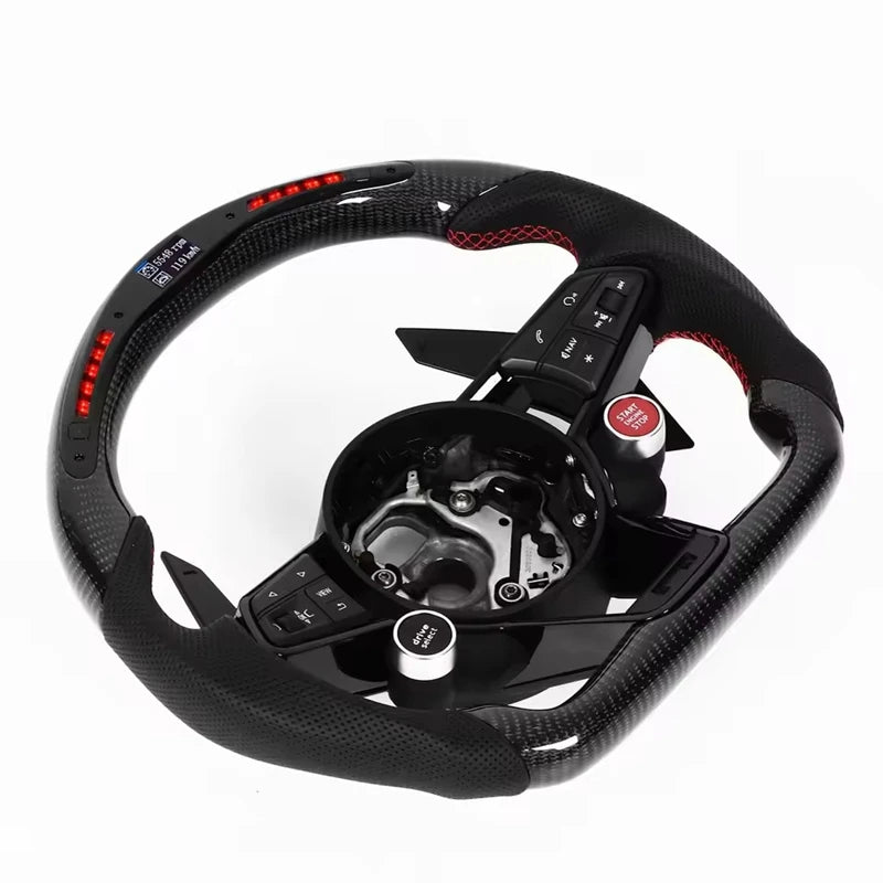 Audi LED carbon fiber steering wheel