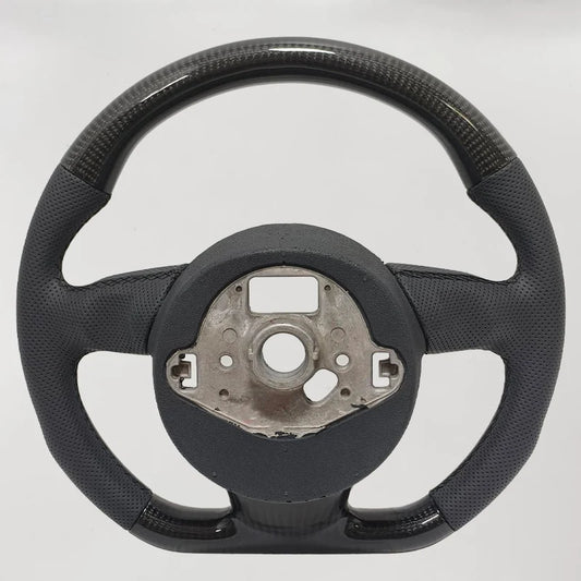 Audi A3 / Q3 / A4 B8 / A5 Steering Wheel - Leather and Carbon