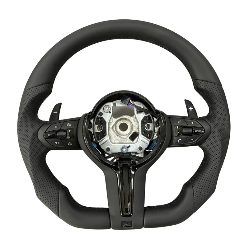 Car Leather Steering Wheel for BMW M3 M4 M5 M6 F30 F10 F15 F36 F01 F20 F22 F25 F31 F32 E70 E71 E90 E91 E92 X1 X2 X3 X4 X5 X6