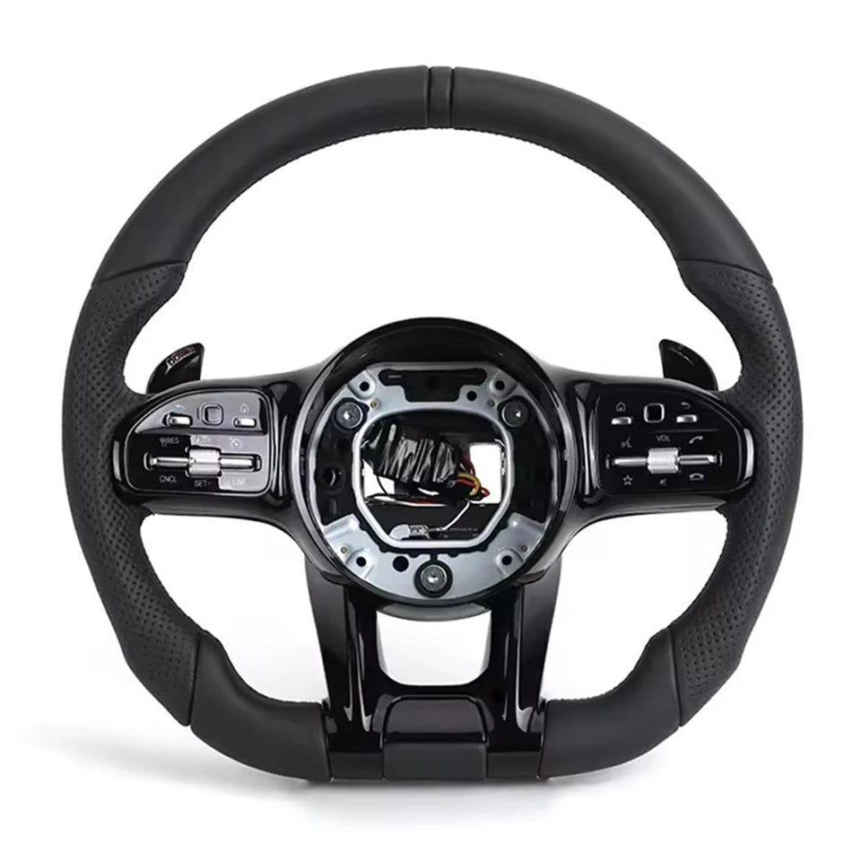 Car Leather Steering Wheel for Mercedes Benz S Class W221 W222 S222 X156 W246 C217 W205 X117 C117 CLA45 G63 E63 AMG