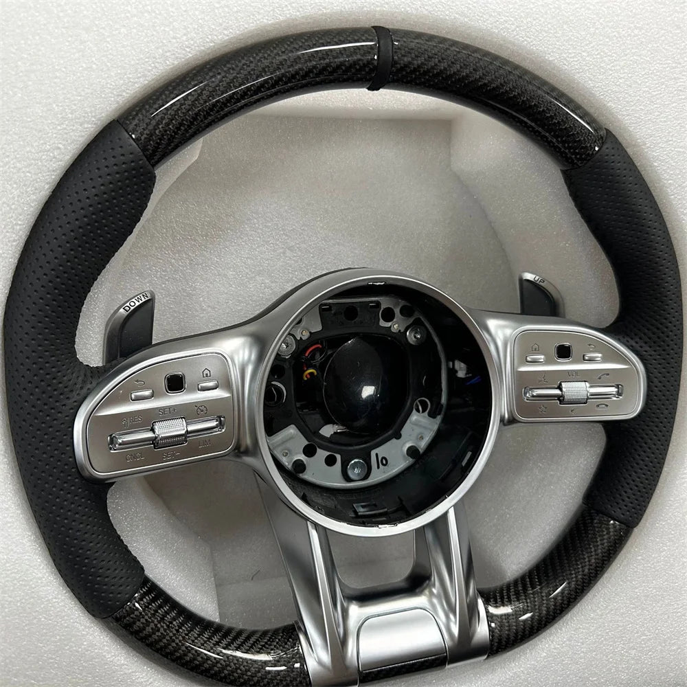 Carbon Fiber Steering Wheel for Mercedes-Benz AESC Class