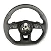 Carbon fiber leather steering wheel for Audi