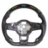Carbon Fiber Car Steering Wheel with LED for VW Volkswagen Golf GTI7 MK7.5 Jetta Passat Golf 6 Touareg Golf 7
