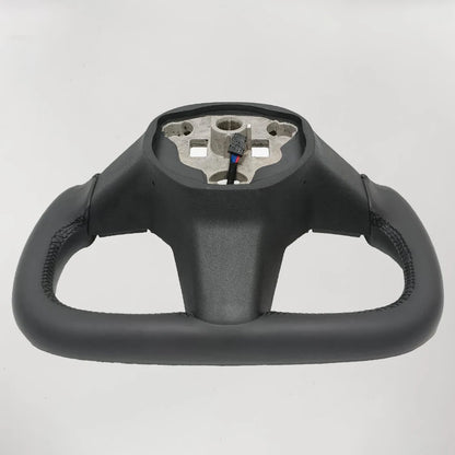 Tesla Model 3 / Model Y Steering Wheel - Heated Black Nappa