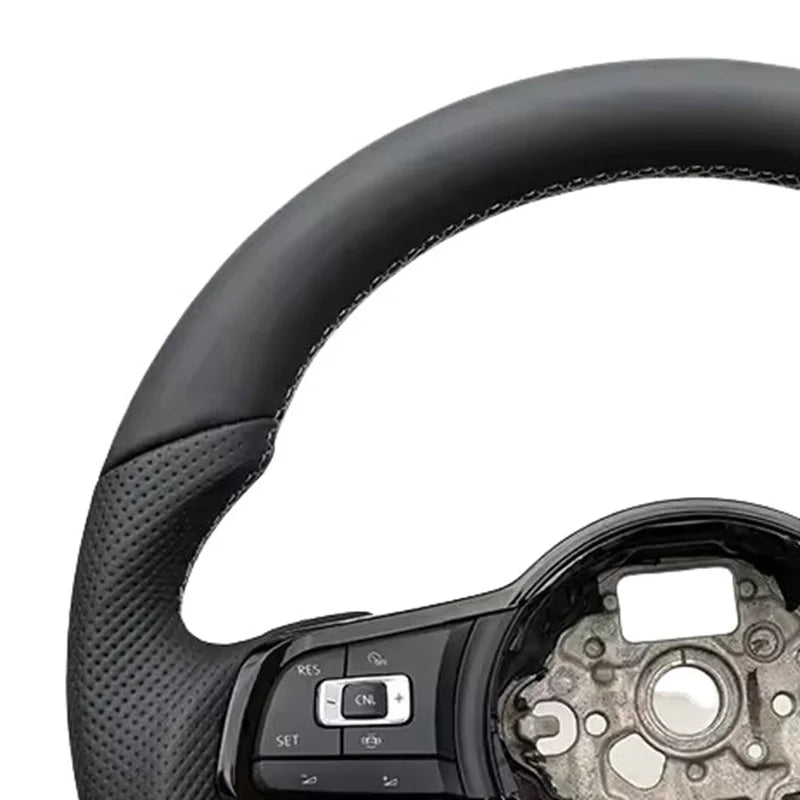 Full Leather Sport Steering Wheel for Volkswagen VW Golf Mk7 GTI Golf R Polo GTE Passat Jetta