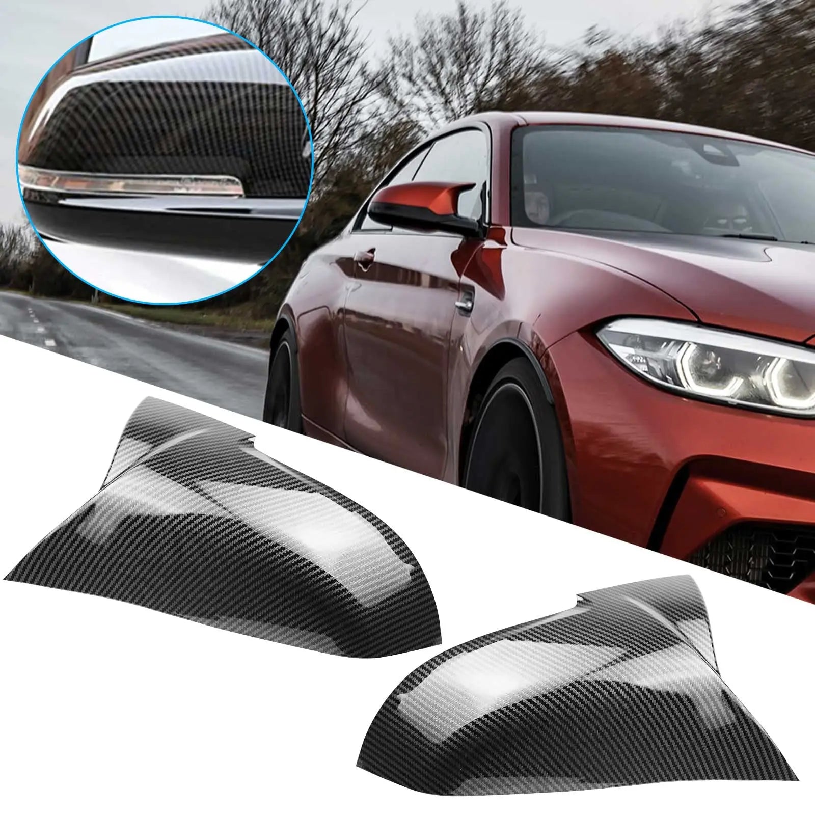 Rearview mirror cover for BMW